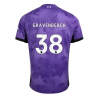 Liverpool Ryan Gravenberch #38 3rd trikot 2023-24 Kurzarm